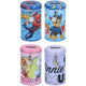 Hucha licencia con ranura 4 surtidos patrulla canina, minnie mouse, spider-man | 4 piezas