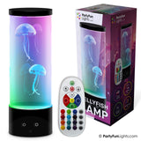 Partyfun lights partyfunlights - jellyfish aquarium lamp - 2 kwallen - meerdere kleuren - afstandsbediening - nachtlampje kinderen - batterij en usb - afbeelding 2