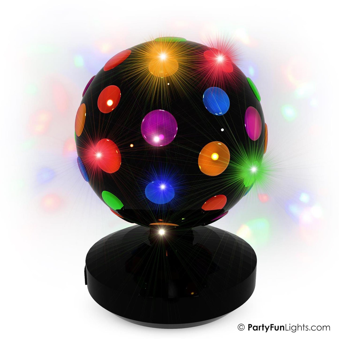 Partyfun luci disco dia20cm 9 LED