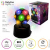 Partyfun lights tafelllamp mini discobal roterend