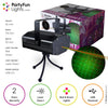 Luci divertenti per feste luce laser usb led rosso verde