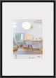 Walther new lifestyle - cornice in plastica - formato foto 20x30 cm - vetro artistico - nero