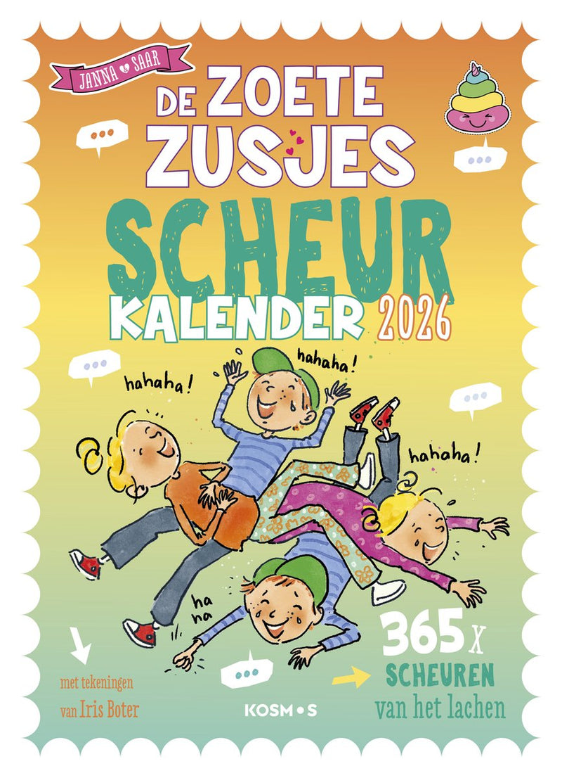 Le dolci sorelle scherzano sul calendario incrinato