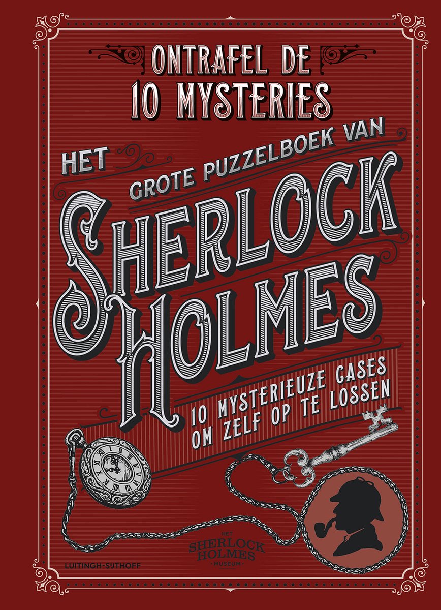 Luitingh-Sijthoff el gran libro de rompecabezas de Sherlock Holmes