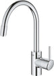 Rubinetto da cucina Grohe Concetto - doccetta estraibile - girevole - cromato