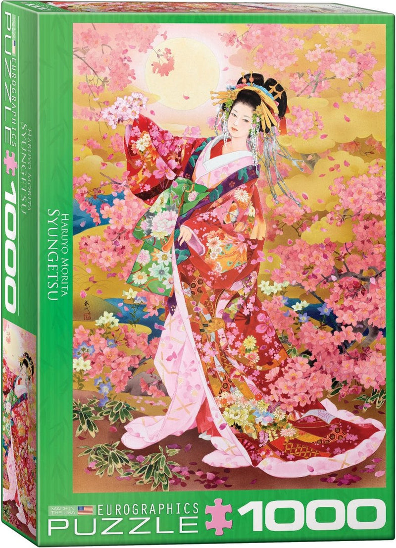 Eurographics - syungetsu - haruyo morita - 1000 piezas 48×68cm (w×h) - rompecabezas