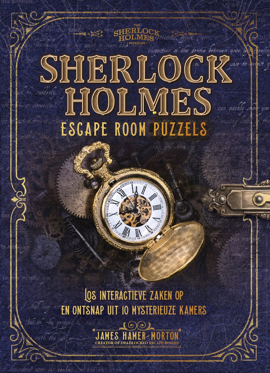 Mus creative sherlock holmes rompecabezas de escape room - rompecabezas de lógica