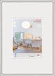 Walther new lifestyle - cornice in plastica - formato foto 30x40 cm - vetro artistico - argento