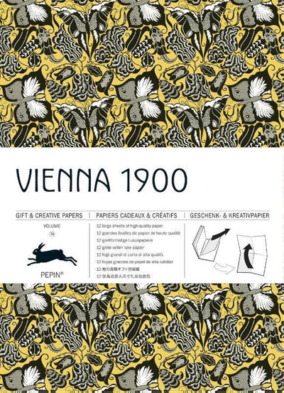 Pepin vienna 1900: gift creative paper book vol. 74: geschenk- und kreativpapierbuch vol 74 (gift creative papers