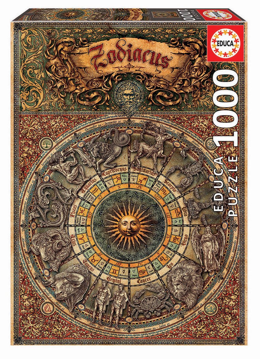 Educa - puzzel - 1000 stuks - zodiac