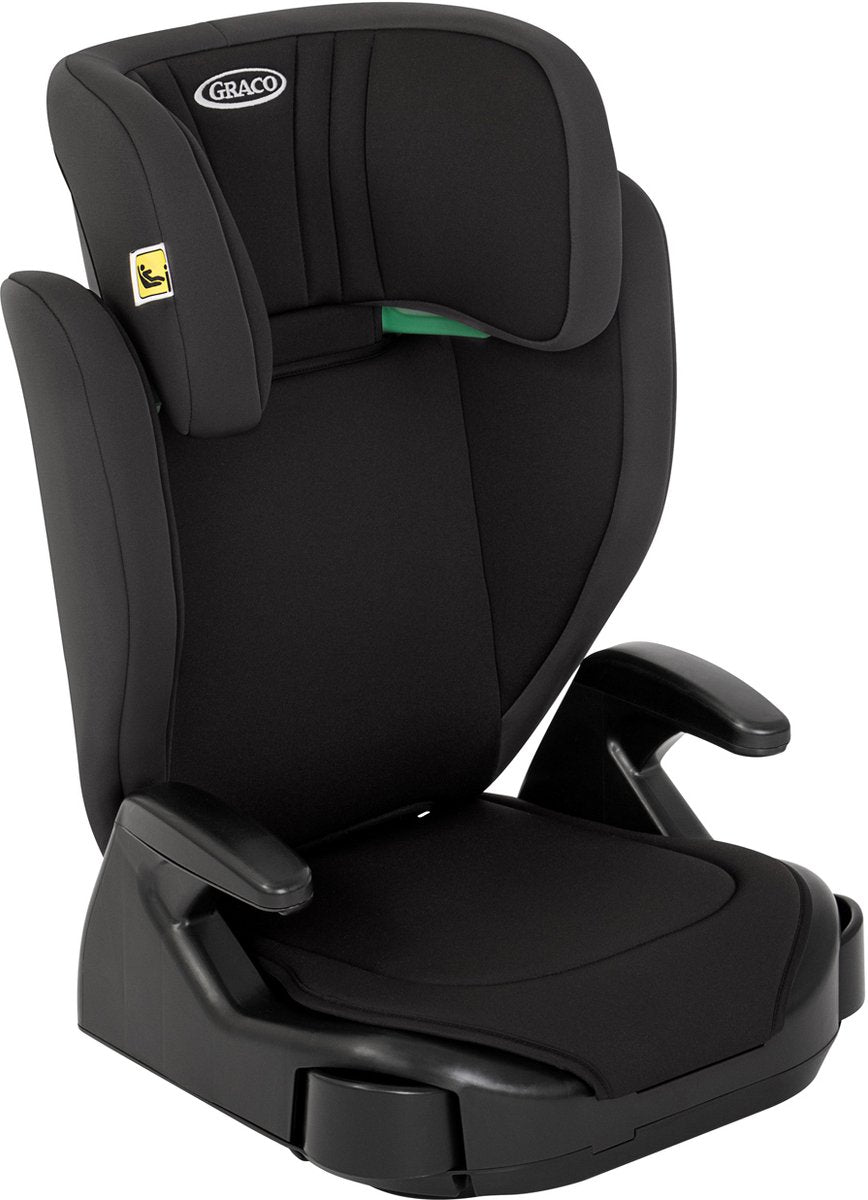 Seggiolino auto Graco junior maxi i-size r129 - mezzanotte - rialzo con schienale - da 100 a 150 cm (da 3,5 a 12 anni circa)