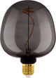 Eglo led lamp - e27 - ø 12,5 cm - g125 - zwart - 2000k - dimbaar