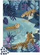 Janod - puzzle kidult - tigri al chiaro di luna - 1000 pezzi