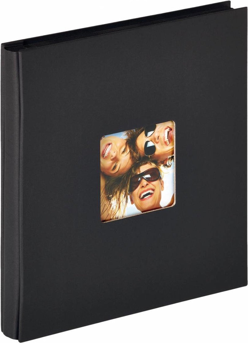 Walther ea-110-b fun - album stock - misura 31 x 33 cm - 400 foto 10 x 15 cm - nero