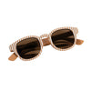 Gafas de sol Little Dutch rayas marrones