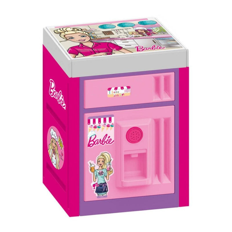 Dolu Barbie Fridge + Sound Pink Purple
