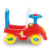 Fisher Price Walking Auto + Horn Red Blue Yellow - afbeelding 3