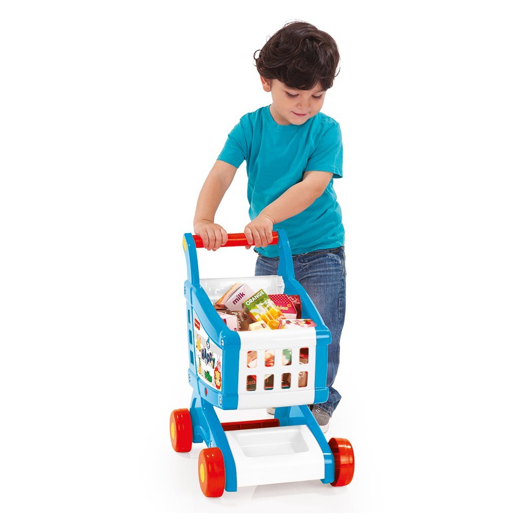 Dolu Fisher Price Shopping Cart + Accessori blu bianco rosso