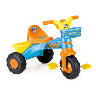 Dolu hot wheels driewieler + geluid 50x64x46 cm oranje blauw geel