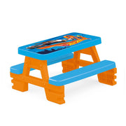 Dolu hot wheels picknicktafel blauw oranje - afbeelding 1