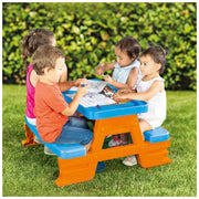 Dolu hot wheels picknicktafel blauw oranje - afbeelding 2