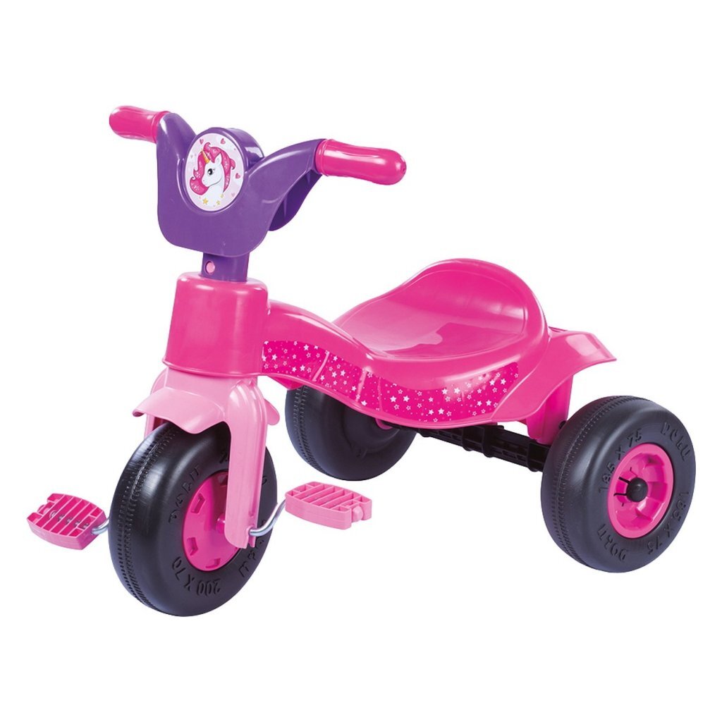 Triciclo Dolu Dolu Unicornio 42x60x49 cm rosa