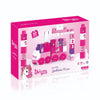 Dolu Dolu Unicorn Jumblocks Train con 50 blocchi di rosa