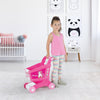 Carro de compras de unicornio dolu dolu rosa