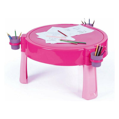 Tavolo di attività unicorno dolo tavolo rosa