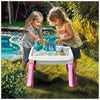 Tabella Dolu Sand-Water + Accessori Pink White