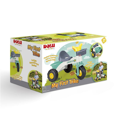 Dolu driewieler 70x47x70 cm groen geel wit grijs