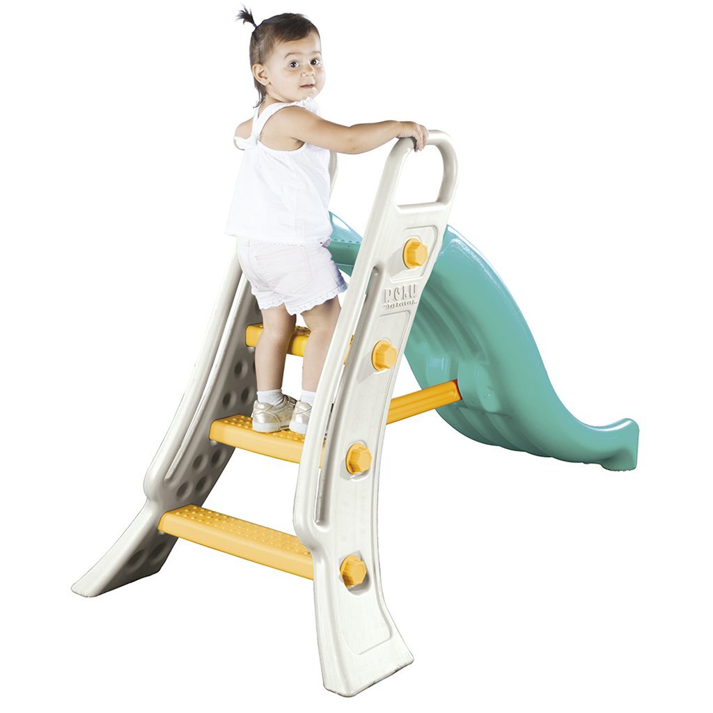 Dolu Big Water Diapositiva 145x166x78 cm de verde blanco