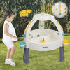 Dolu Dolu 2674 Fuente Sand Wtertafel con accesorios Gray White