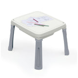 Dolu zand-watertafel + accessoires wit grijs - afbeelding 3