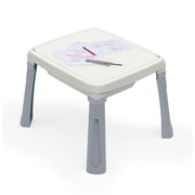 Dolu zand-watertafel + accessoires wit grijs - afbeelding 3