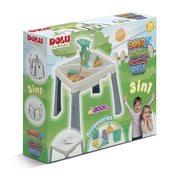 Dolu zand-watertafel + accessoires wit grijs - afbeelding 5
