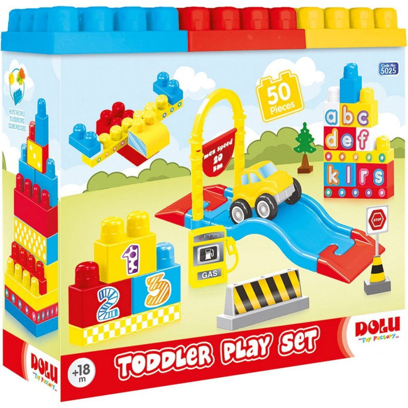 Blocchi dolo dolo giocate set corsia 50 pezzi