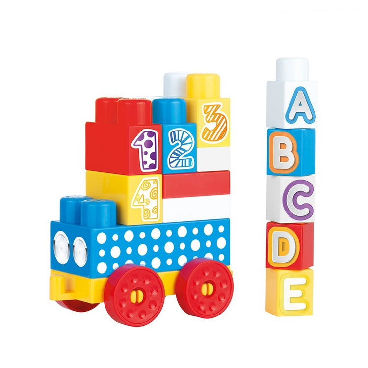 Dolu dolu treno blocco con 20 blocchi