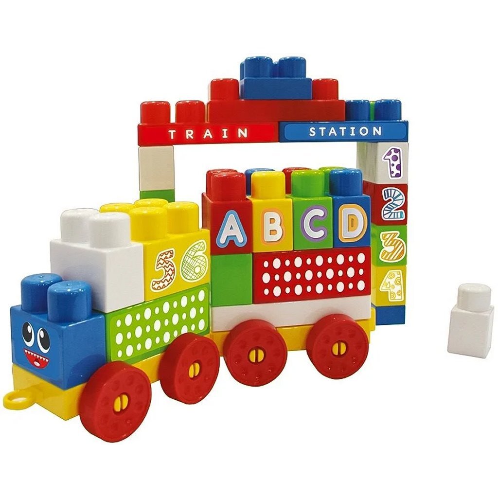 Dolu dolu treno blocco con 45 blocchi