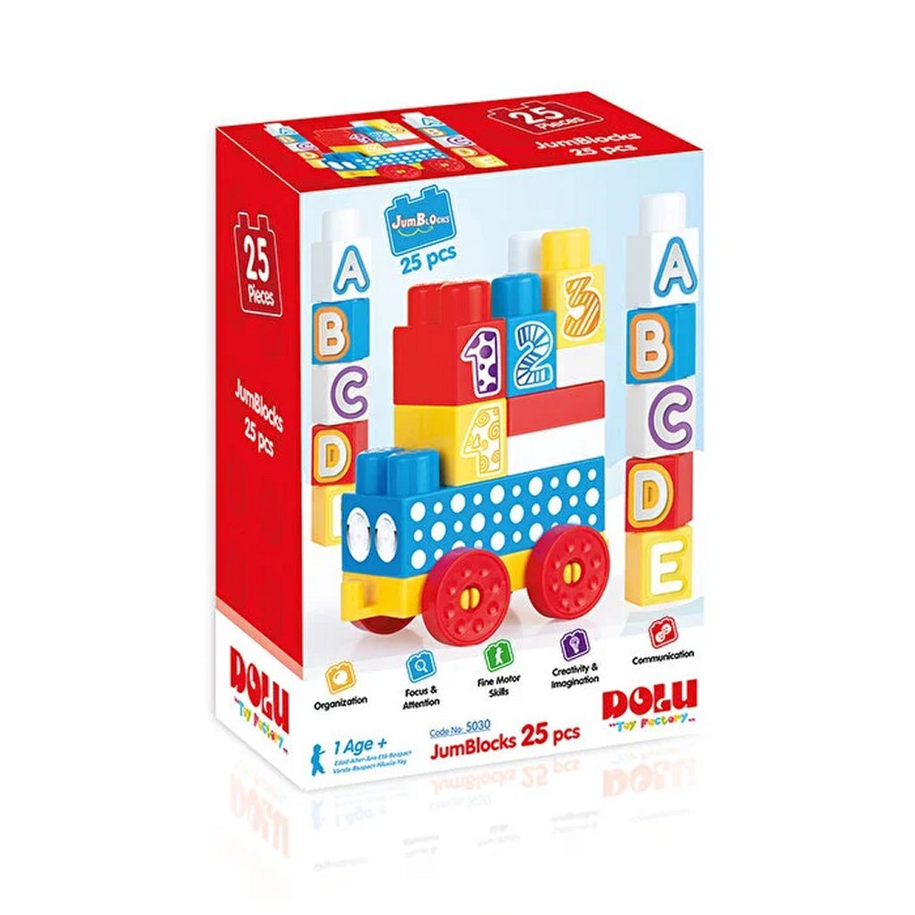 Dolu dolu treno blocco con 25 blocchi