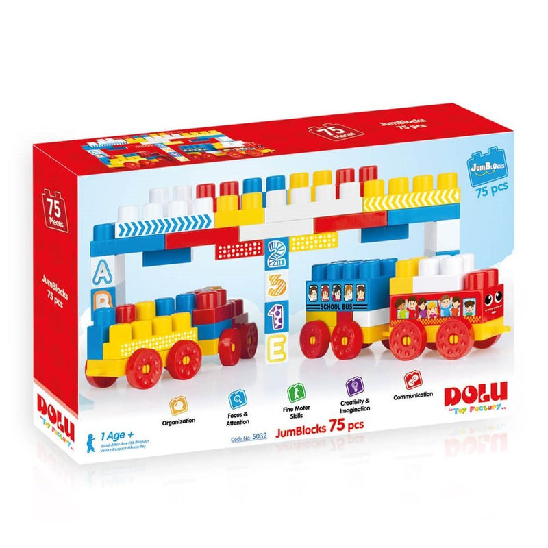 Dolu dolu treno blocco con 75 blocchi