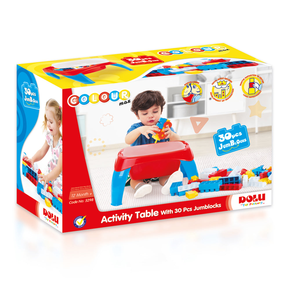 Dolu Dolu 5298 Tabla de actividades con 30 bloques