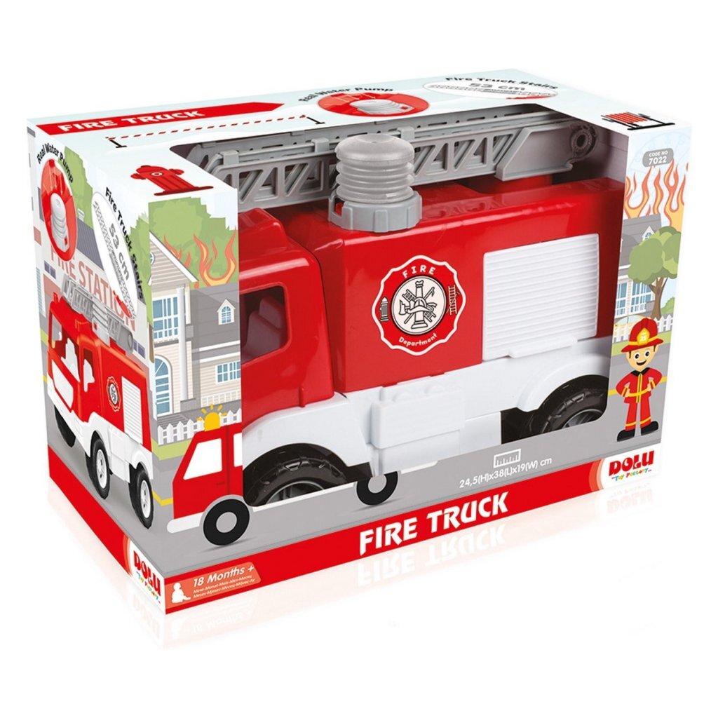 Dolu Dolu Fire Truck Red White