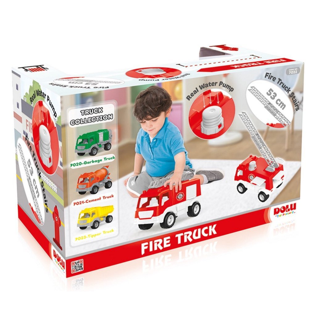 Dolu Dolu Fire Truck Red White