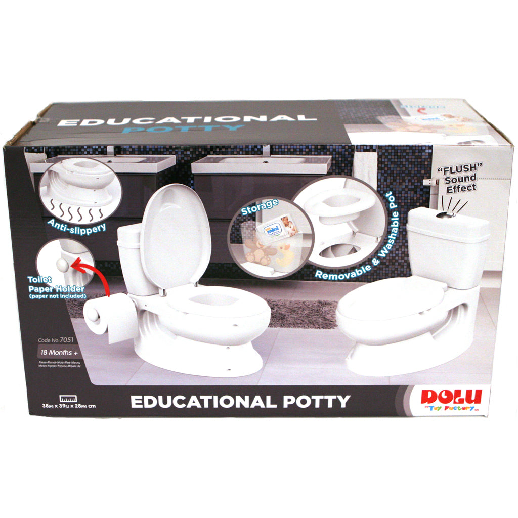 Dolu Dolu Educational Children's Toille con sonido blanco