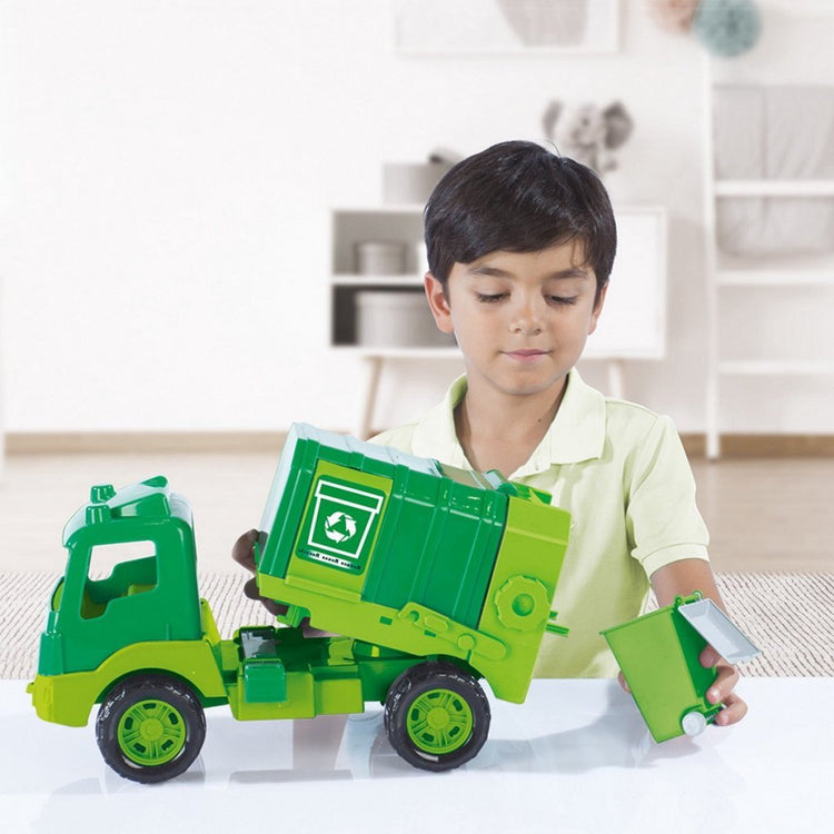 Dolu Dolu Garbage Truck 43 cm Verde