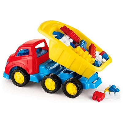 Dolo dolo jumblocks con maxi camion 50 pezzi