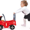 Dolu loopauto met toeter rood zwart 47x37x20.5cm