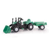 Dolu Dolu Pedal Tractor Excavator + Trailer Green