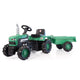 Dolu Tractor con rimorchio di corno nero